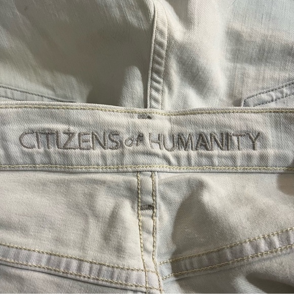 Citizens of Humanity Rocket High Rise Skinny Jeans Raw Hem size 31 - Picture 9 of 13